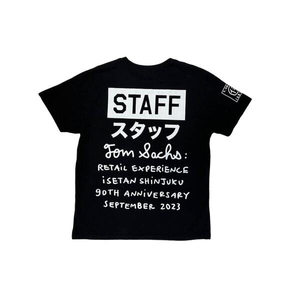 Tom Sachs Retail Experience Isetan Shinjuku Staff 2023 Shirt Rare Mens - Picture 2 of 3